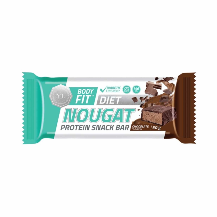Body Fit Diet Nougat Protein Bar Chocolate - 50g