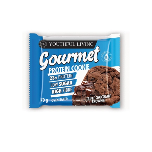 Youthful Living Gourmet Protein Cookie Triple Choc - 70g
