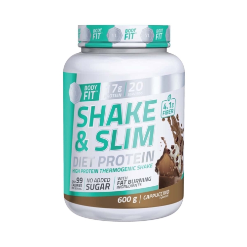 Body Fit Shake & Slim Diet Protein Cappuccino - 600g