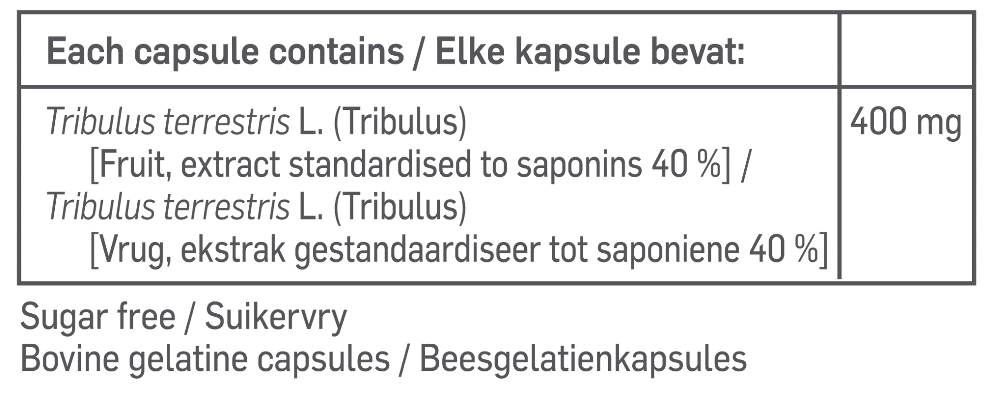 Biogen Tribulus Nutri-table - 90s