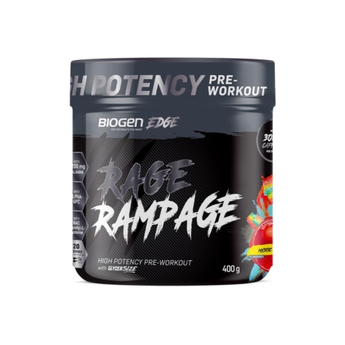 Biogen Rage Rampage Pre-Workout Mystic Candy - 400g