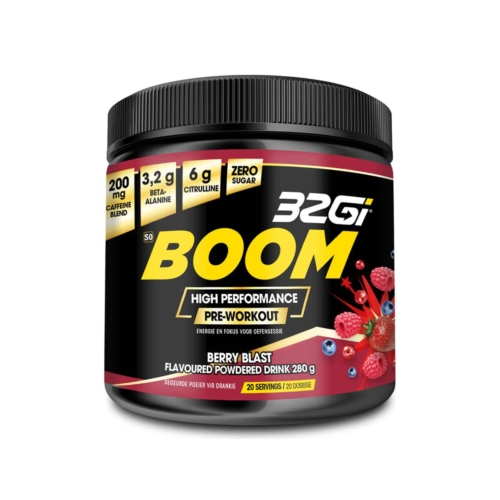 32Gi BOOM - High-Performance Pre-Workout Berry Blast