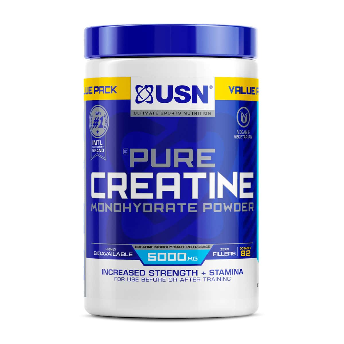 USN Pure Creatine Monohydrate Powder - 410g