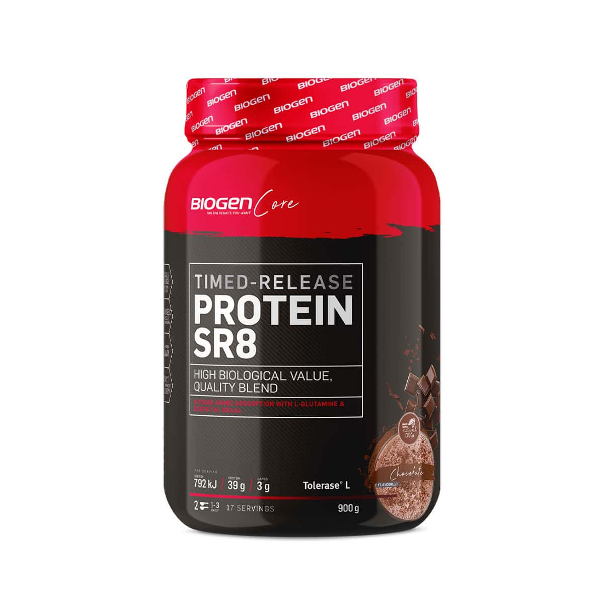 Biogen Nitro Protein SR8 Chocolate - 900g