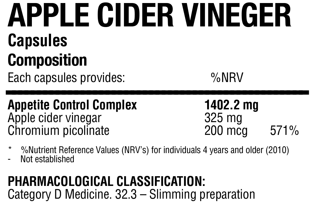 NPL Apple Cider Nutri-Table - 60s