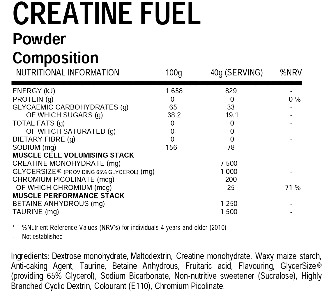NPL Creatine Fuel - 1KG